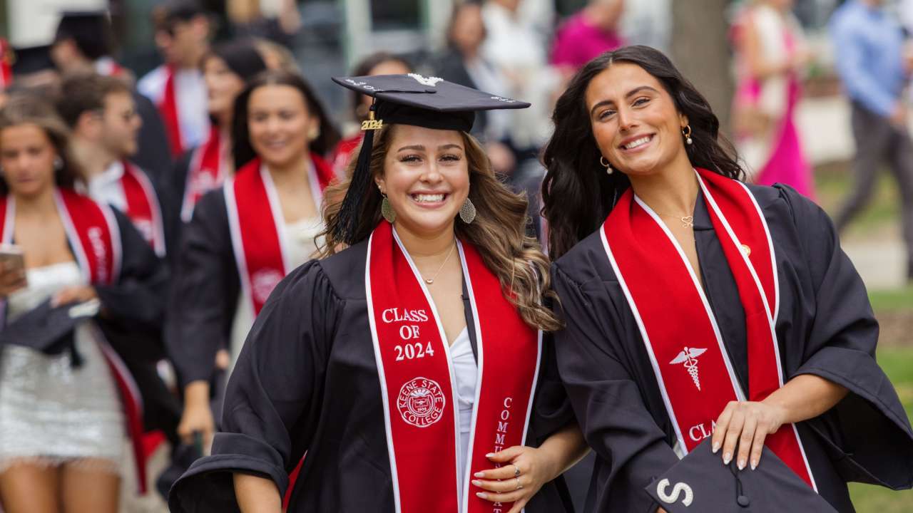 Two female graduates